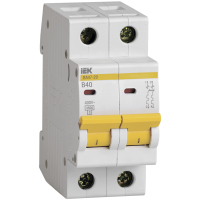IEK ВА47-29 Автоматический выключатель 2P 40А (B) 4,5kA