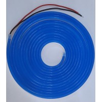 LED гибкий неон, синий, high lum, 6*12 мм, IP67, в блистерной упаковке (Продажа кратно 5м)