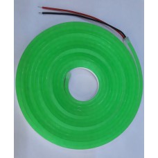 LED гибкий неон, зеленый, high lum, 6*12 мм, IP67, в блистерной упаковке (Продажа кратно 5м)