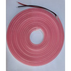 LED гибкий неон, розовый, high lum, 6*12 мм, IP67, в блистерной упаковке (Продажа кратно 5м)