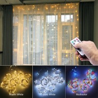 Светодиодная гирлянда "Занавес", RGB, 3х1 м, с контроллером, дистанционным управлением, USB 5V.