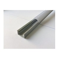 Профиль (1м) + молочный акриловый экран + 2 заглушки