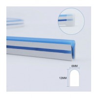LED гибкий неон, красный, high lum, 8*16 мм, IP67, в блистерной упаковке (Продажа кратно 5м)