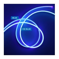 LED гибкий неон, фиолетовый, high lum, 6*12 мм, IP67, в блистерной упаковке (Продажа кратно 5м)