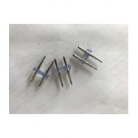 Pin коннектор для круглого гибкого неона, LED неона, 360о, ⌀16, одноцветного