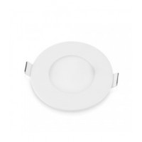 Светодиодный светильник панель-сфера, Ø170 - 12ВТ - 220В алюминиевый корпус ( Теплый белый )