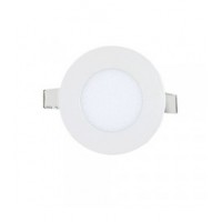 Светодиодный светильник панель-сфера, Ø170 - 12ВТ - 220В алюминиевый корпус ( Теплый белый )